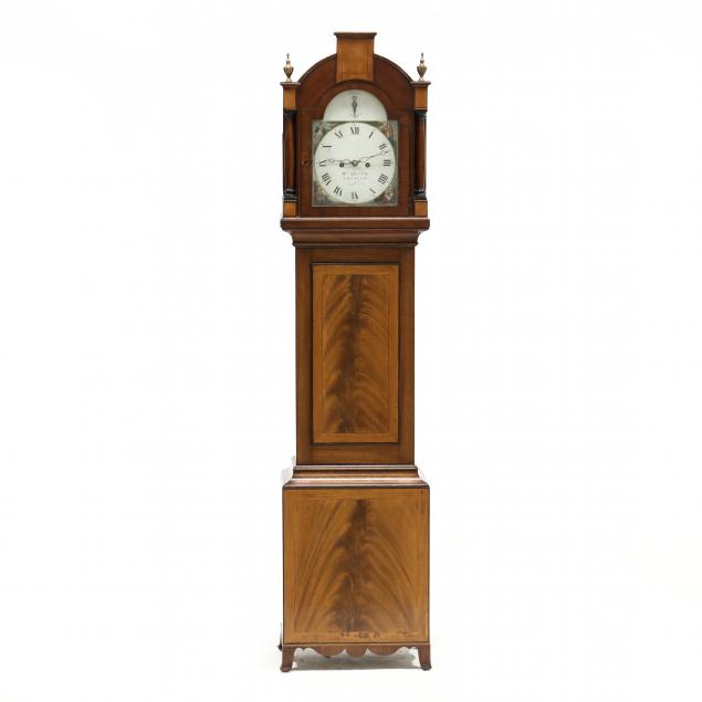 FEDERAL STYLE DWARF TALL CASE CLOCK  2f0a27