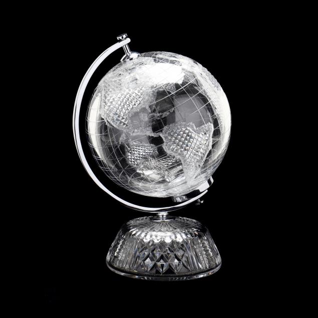 WATERFORD CRYSTAL GLOBE Late 20th