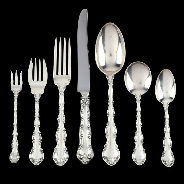 GORHAM STRASBOURG STERLING SILVER FLATWARE