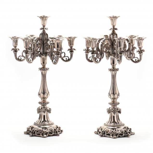 A PAIR OF GERMAN SILVER PLATED 2f0c30