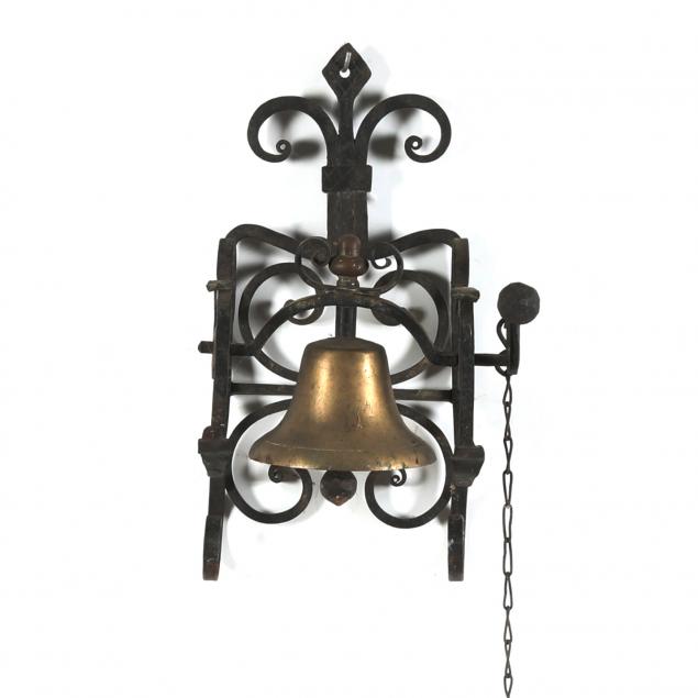 ANTIQUE CONTINENTAL WROUGHT IRON 2f0c59