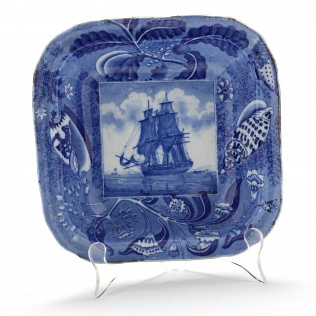 ENGLISH TRANSFERWARE BLUE AND WHITE