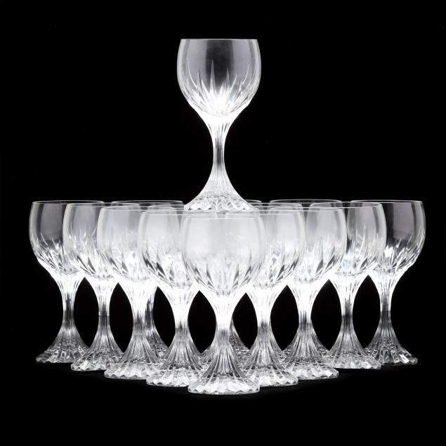 (16) BACCARAT CRYSTAL, MASSENA