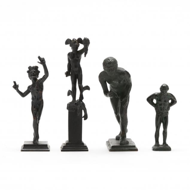 FOUR GRAND TOUR FIGURAL CABINET