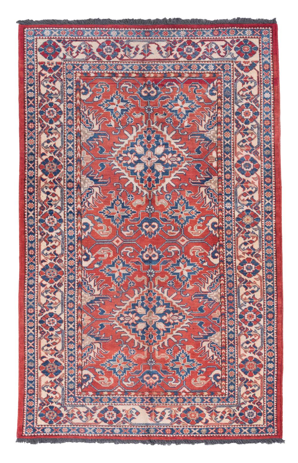 CAUCASIAN DESIGN RUG: 4’0”