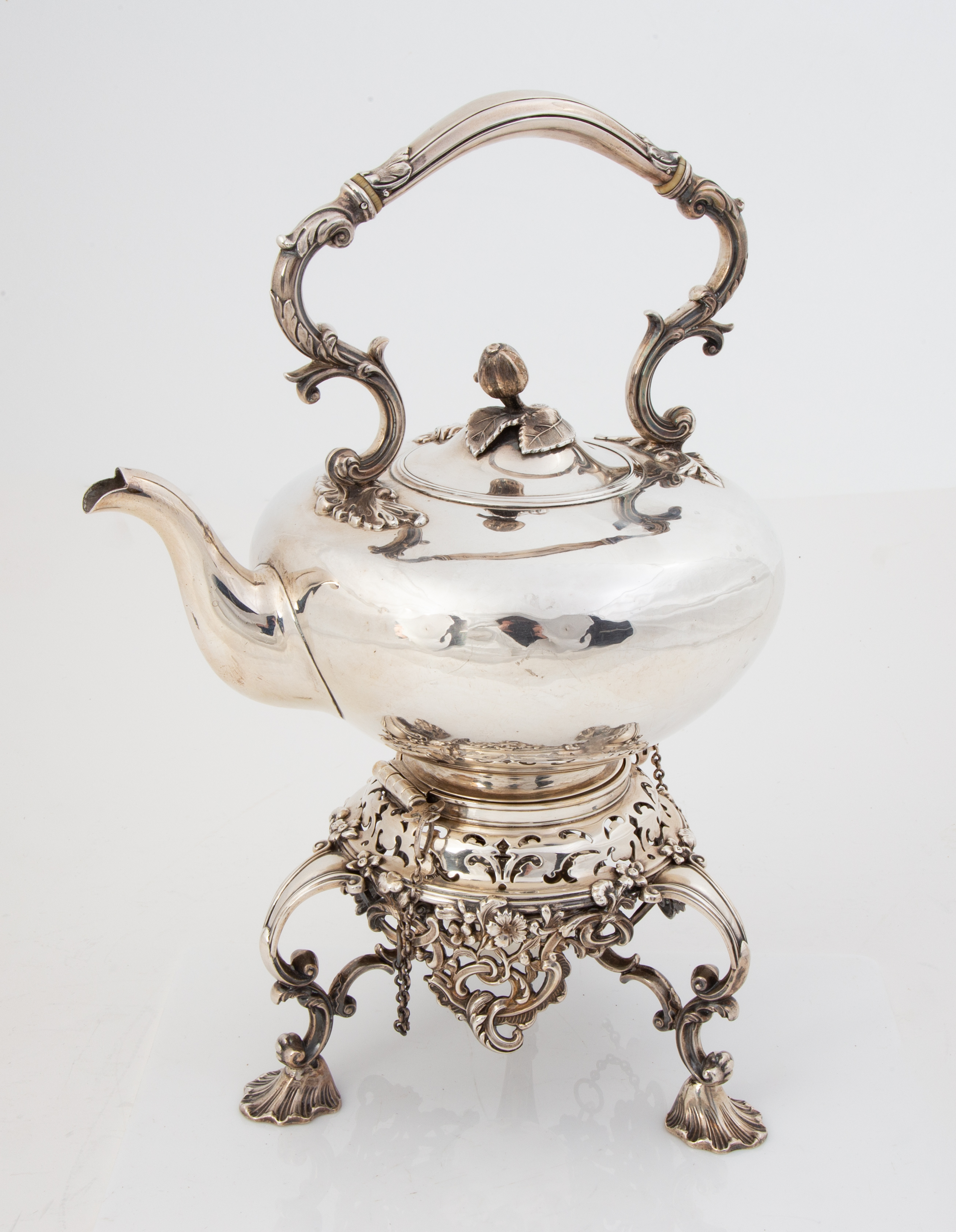 ENGLISH STERLING SILVER KETTLE