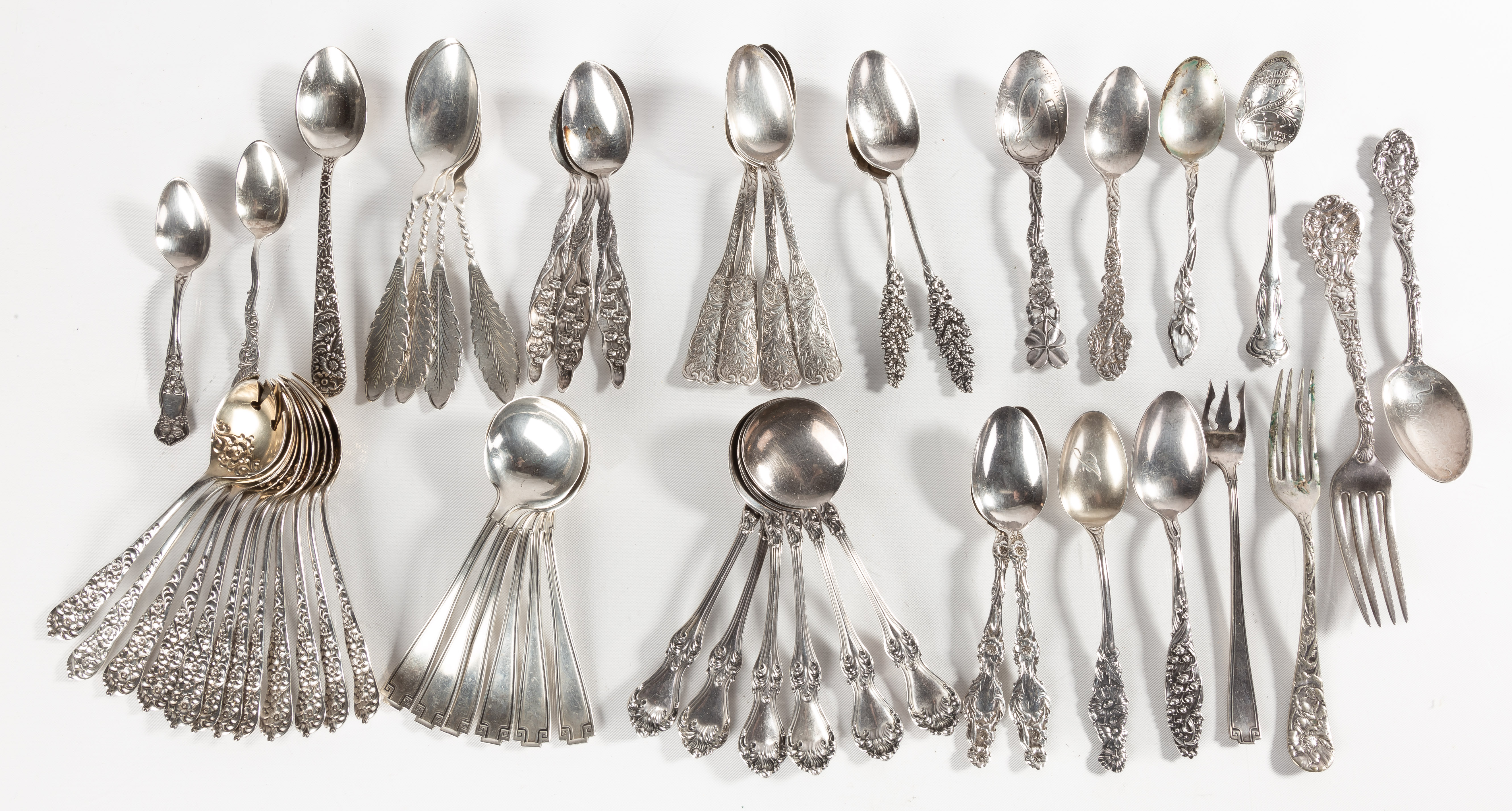 STERLING SILVER FLATWARE Weight: