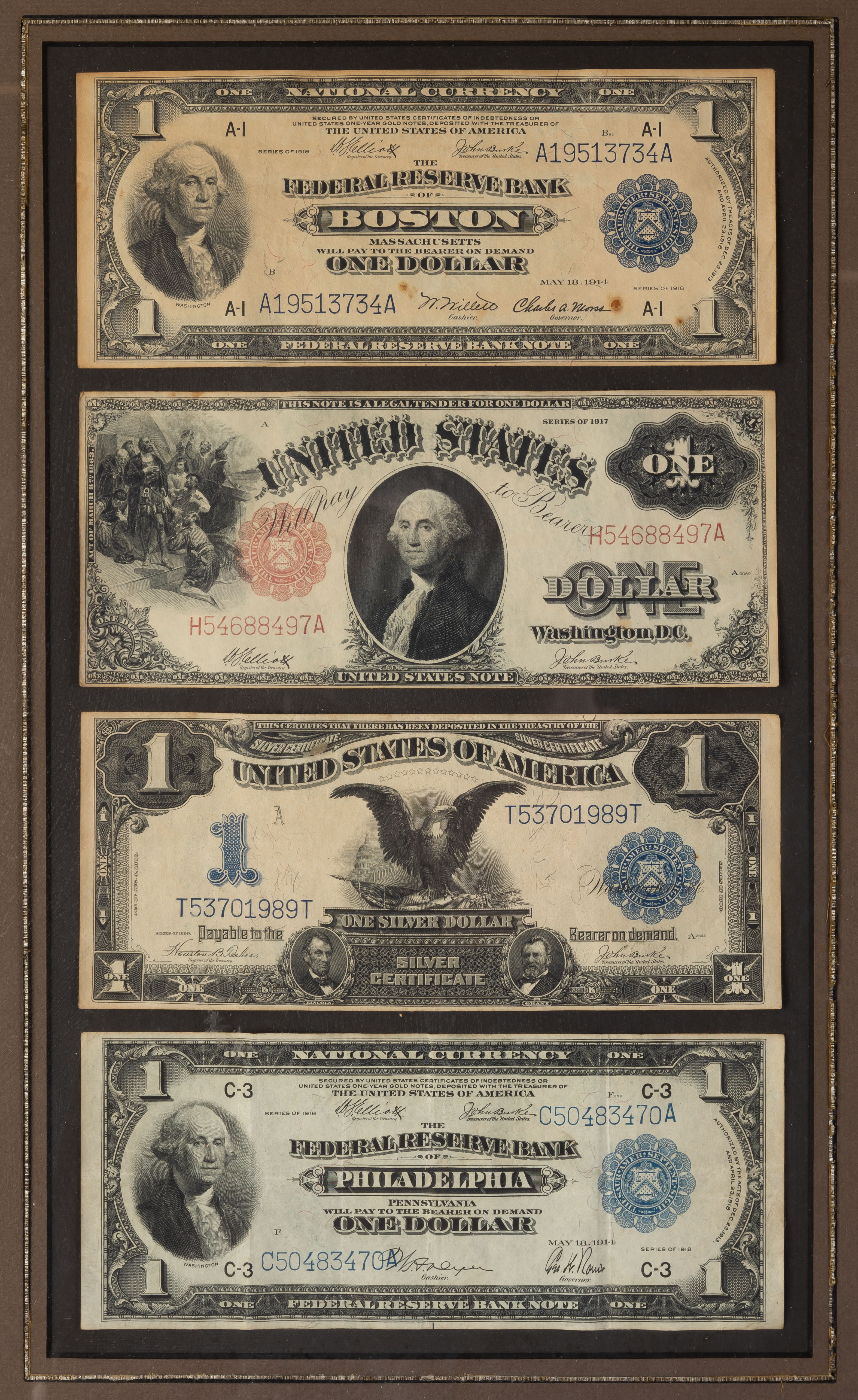 VINTAGE CURRENCY Circa 1900.