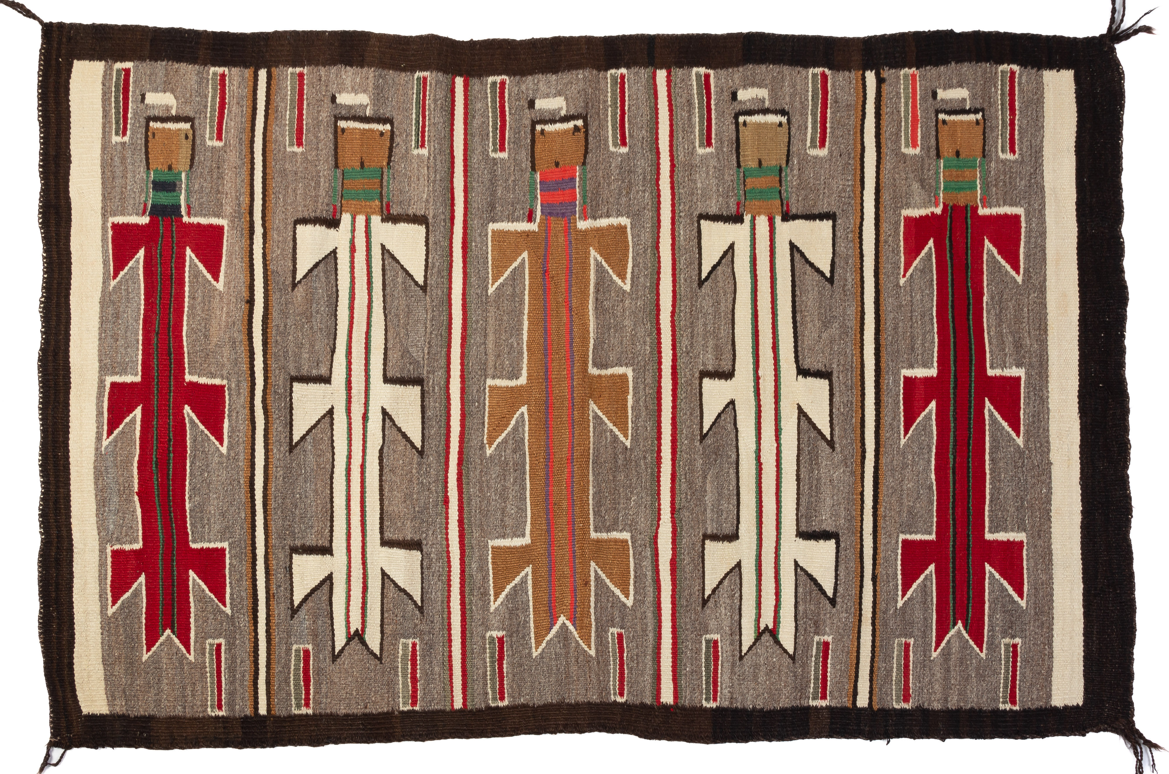 NAVAJO YEI RUG Circa mid-1900's