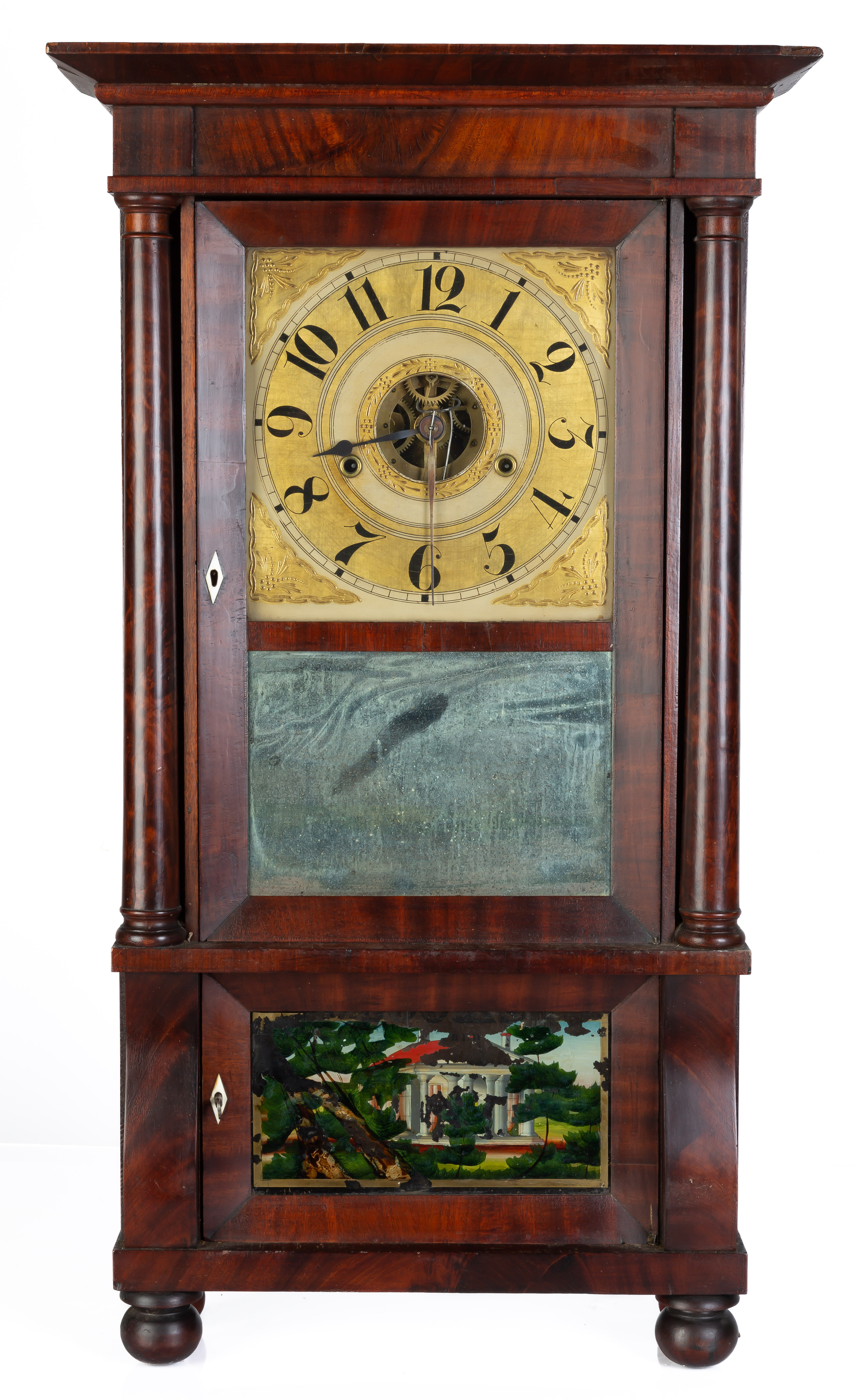 WILLIAMS, PRESTON & CO SHELF CLOCK