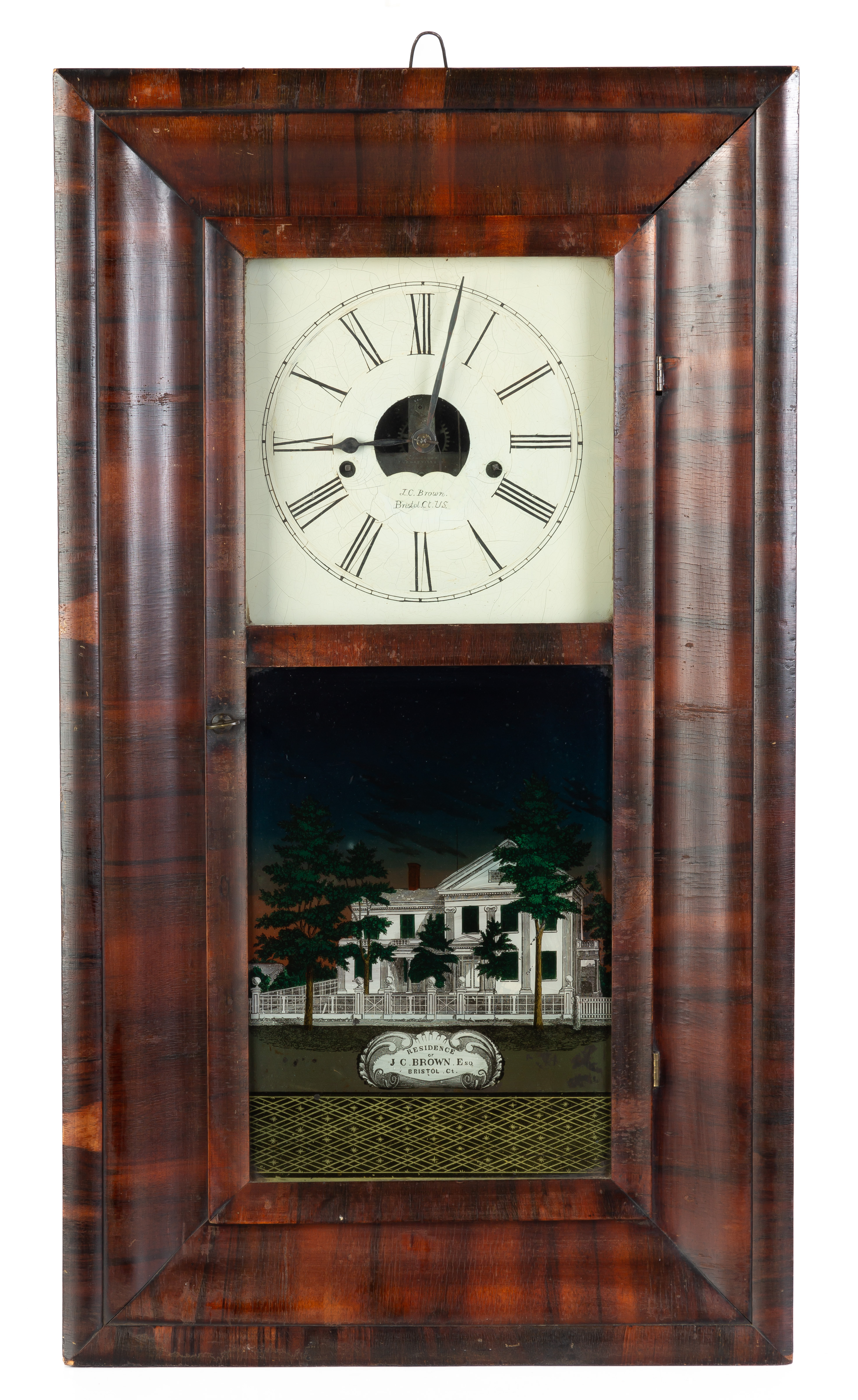 JC BROWN, FORESTVILLE CLOCK COMPANY