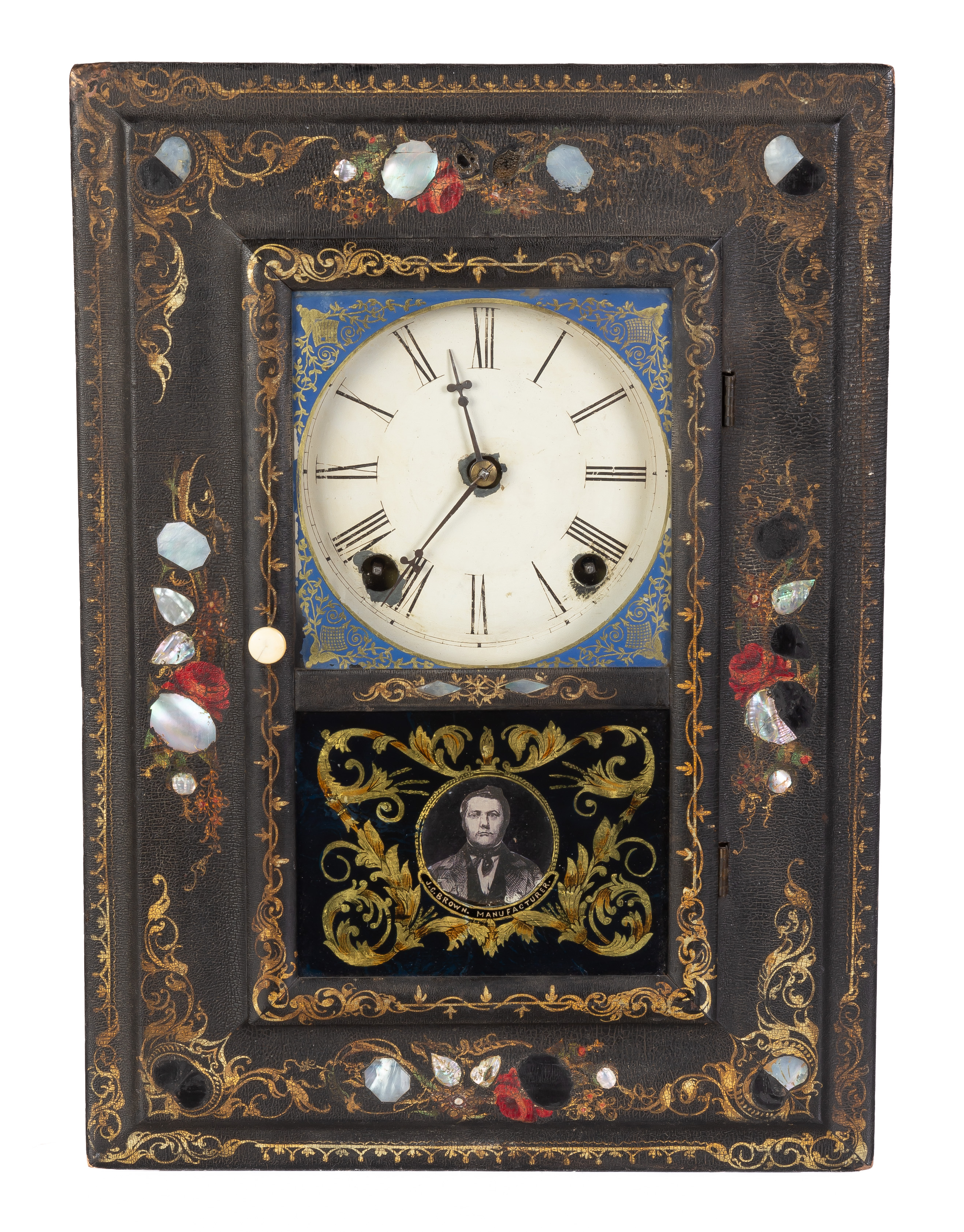 JC BROWN FORESTVILLE CLOCK COMPANY 2f38a4