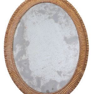 A French Carved Giltwood Mirror 19th 2f38b0