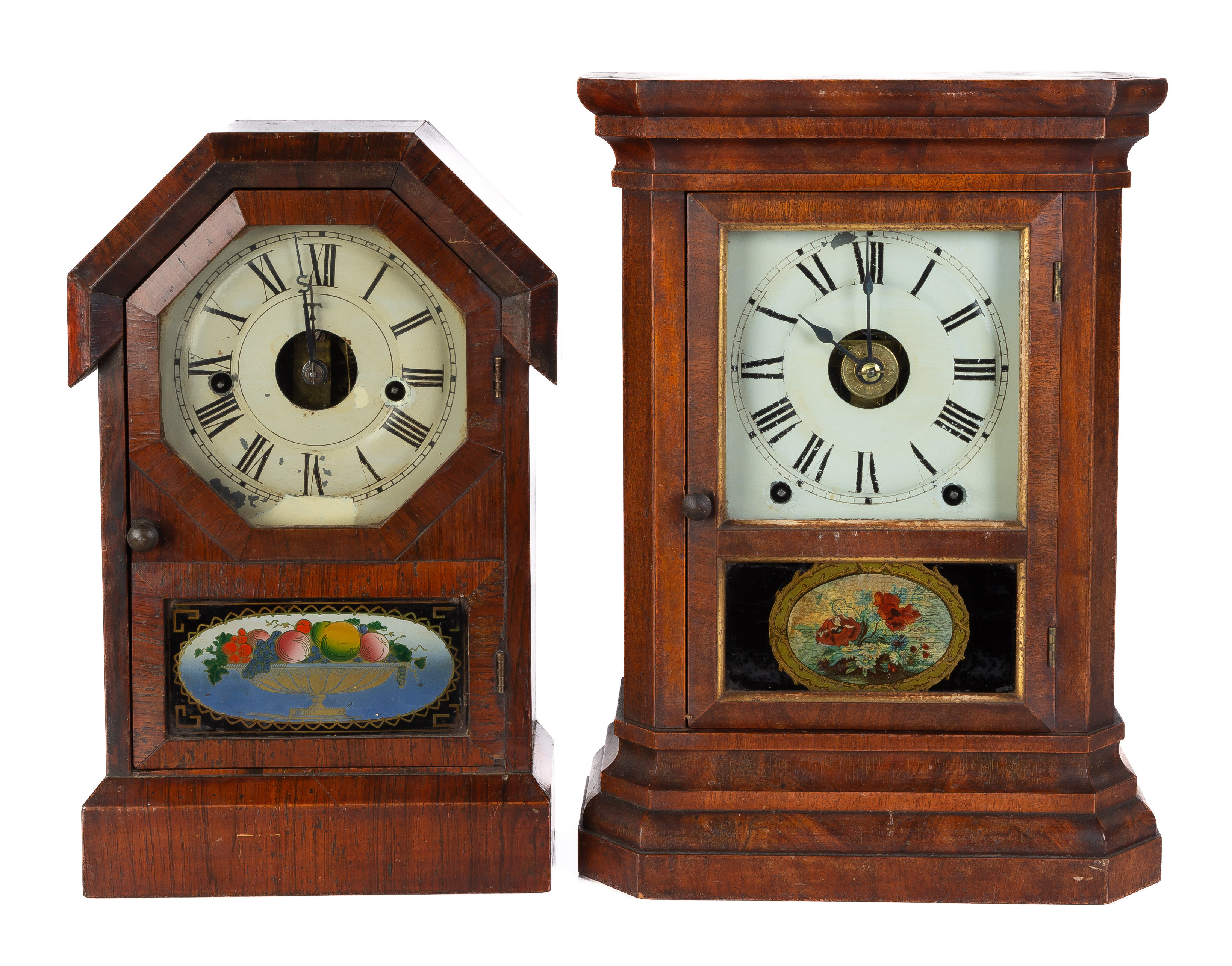 (2) SETH THOMAS CLOCK CO COTTAGE