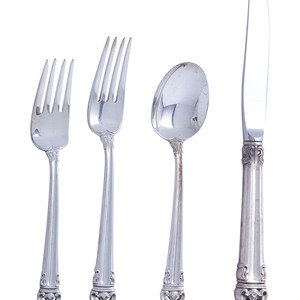 An American Silver Flatware Service Reed 2f3987