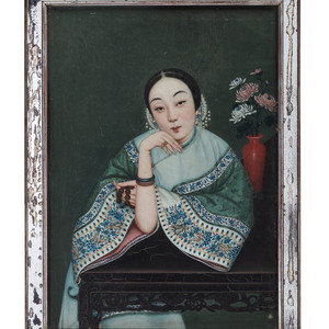 Chinese School 19th Century Portrait 2f39e1