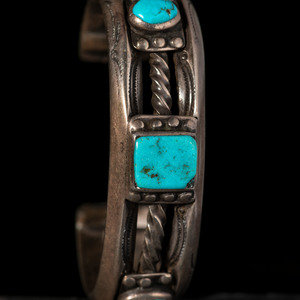 Navajo Ingot Silver and Turquoise 2f4942