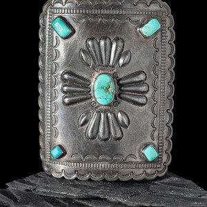 Navajo Silver and Turquoise Ketoh
second