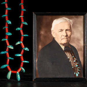 Henry Chee Dodge
(Diné, 1857-1947)
Turquoise