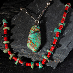 Pueblo Single-strand Necklace with