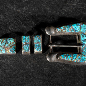 Zuni Silver and #8 Turquoise Ranger