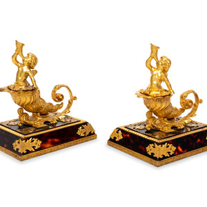 A Pair of French Gilt Bronze and 2f49fd