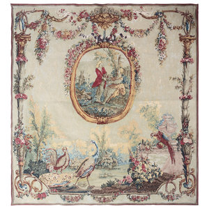 A French Wool Tapestry 20th Century after 2f4a0b