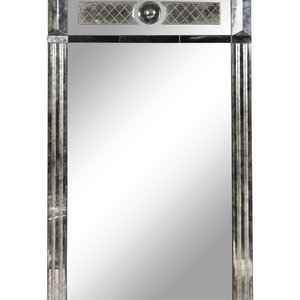 A Venetian Style Etched Glass Mirror
20th