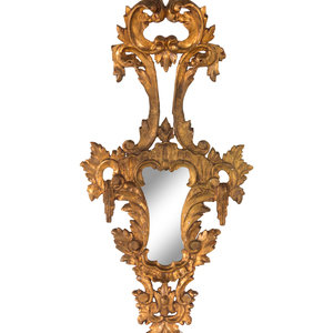 A Venetian Style Giltwood Mirror 19th 2f4a10