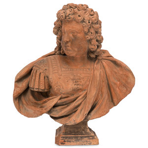 A Continental Terra Cotta Bust
20th