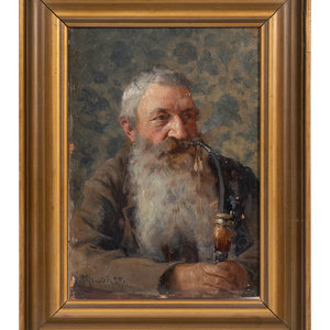 Peder Mork Monsted (Danish, 1859-1941)
Portrait