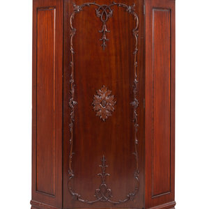 A George III Style Mahogany Corner 2f4a71