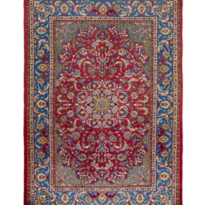 An Isfahan Wool Rug Second Half 2f4aac