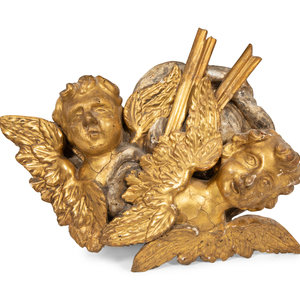 An Italian Carved Giltwood and