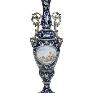 An Italian Majolica Floor Vase
20th