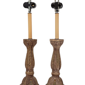 A Pair of Italian Carved Giltwood 2f4afe