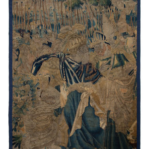 A Flemish Wool Tapestry Panel 17th 18th 2f4b17