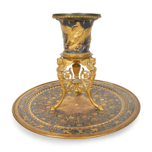 A French Neoclassical Gilt Bronze Centerpiece
19th