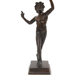 A Continental Bronze Figure of