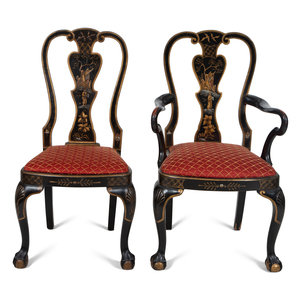 A Set of Eight George II Style