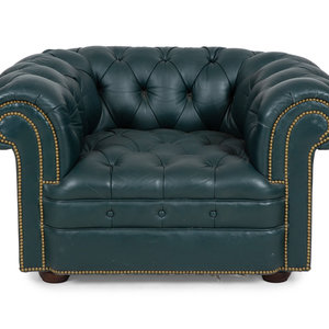 A Chesterfield Style Button-Tufted