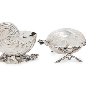 A Pair of English Silver Plate 2f4c21
