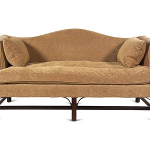 A George III Style Camelback Sofa
20th