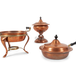 A Collection of Copper Objects
comprising