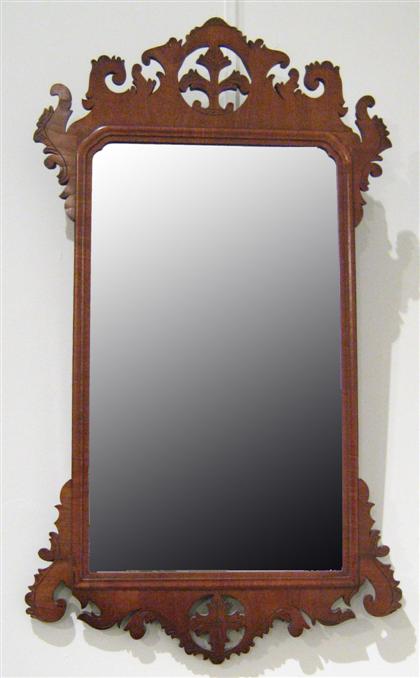 Chippendale mahogany looking glass 4bad4