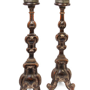 A Pair of French Carved and Painted 2f4c6a