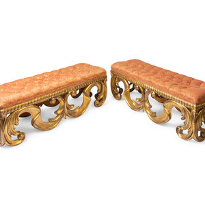 A Pair of Italian Rococo Style