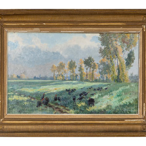 Louis Le Poittevin French 1847 1909 Paysage 2f4c98