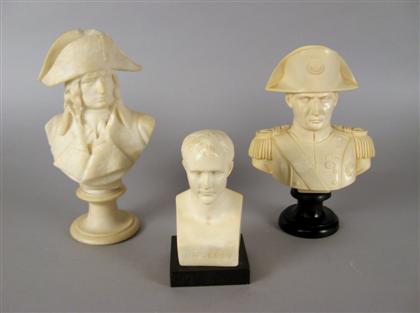 Alabaster bust of Napoleon    late