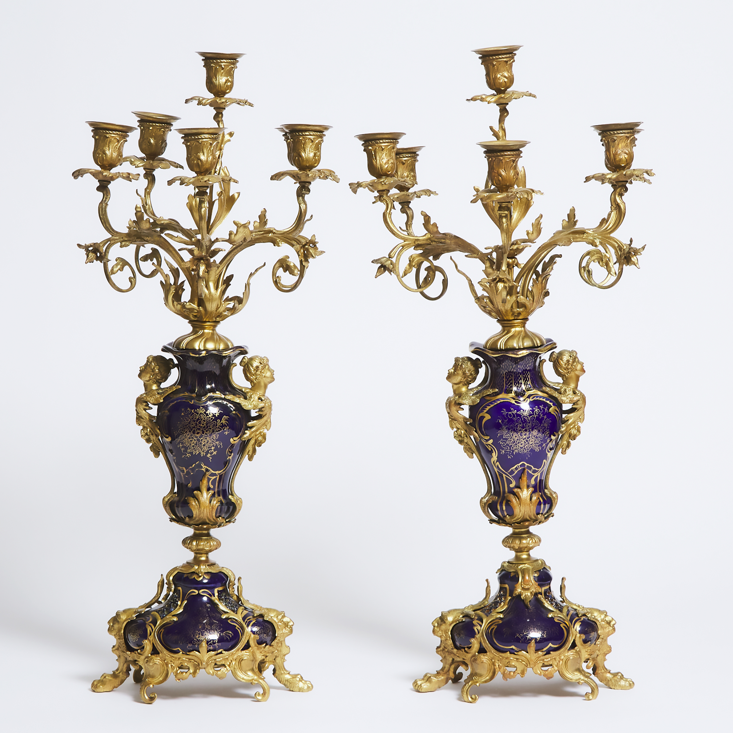 Pair of Belle poque Sevres Style 2f2674